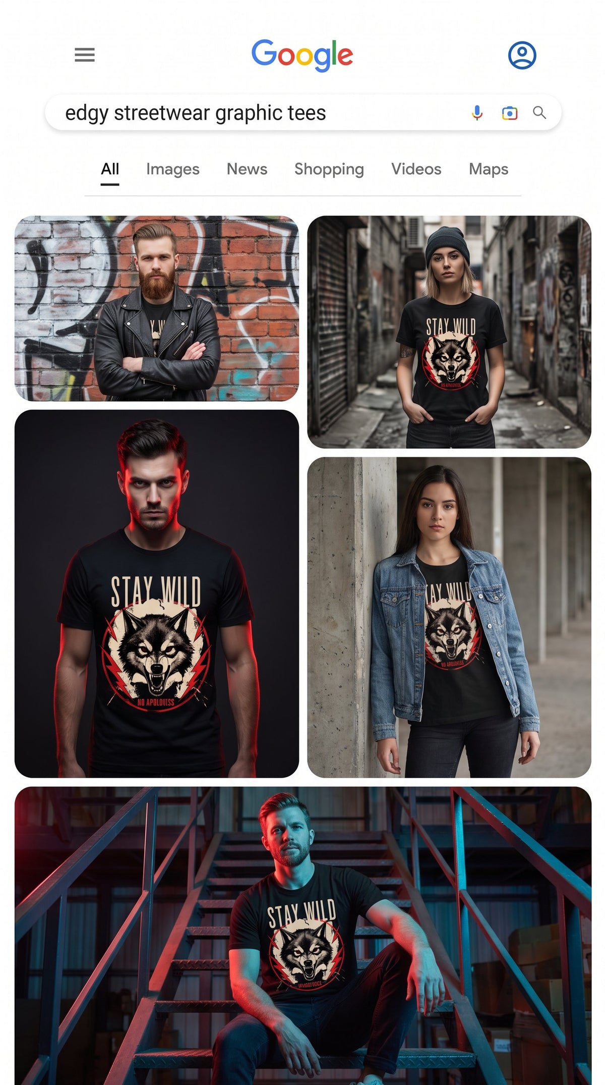 Stay Wild - Wolf
