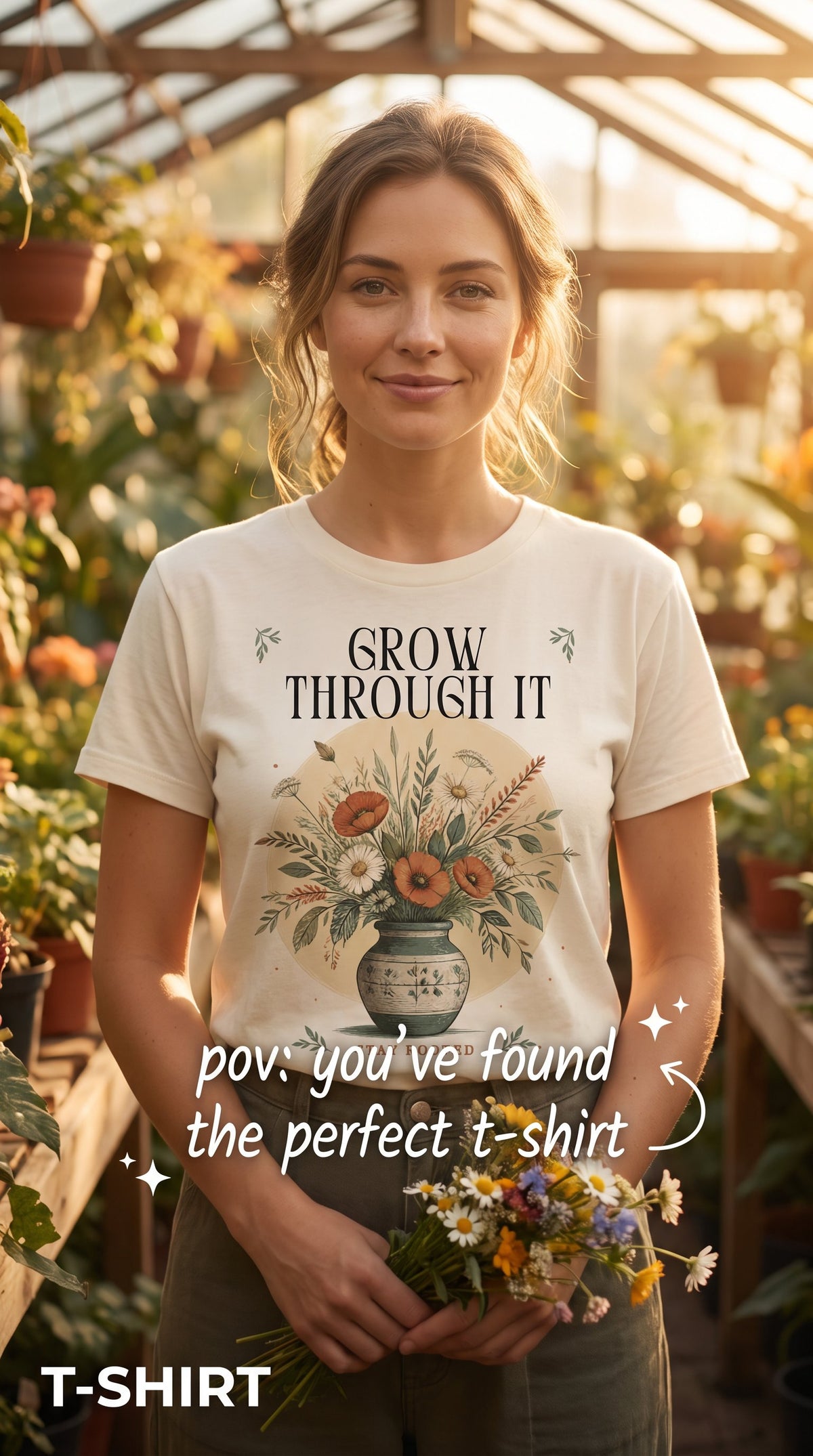 Grow Through It Tee
