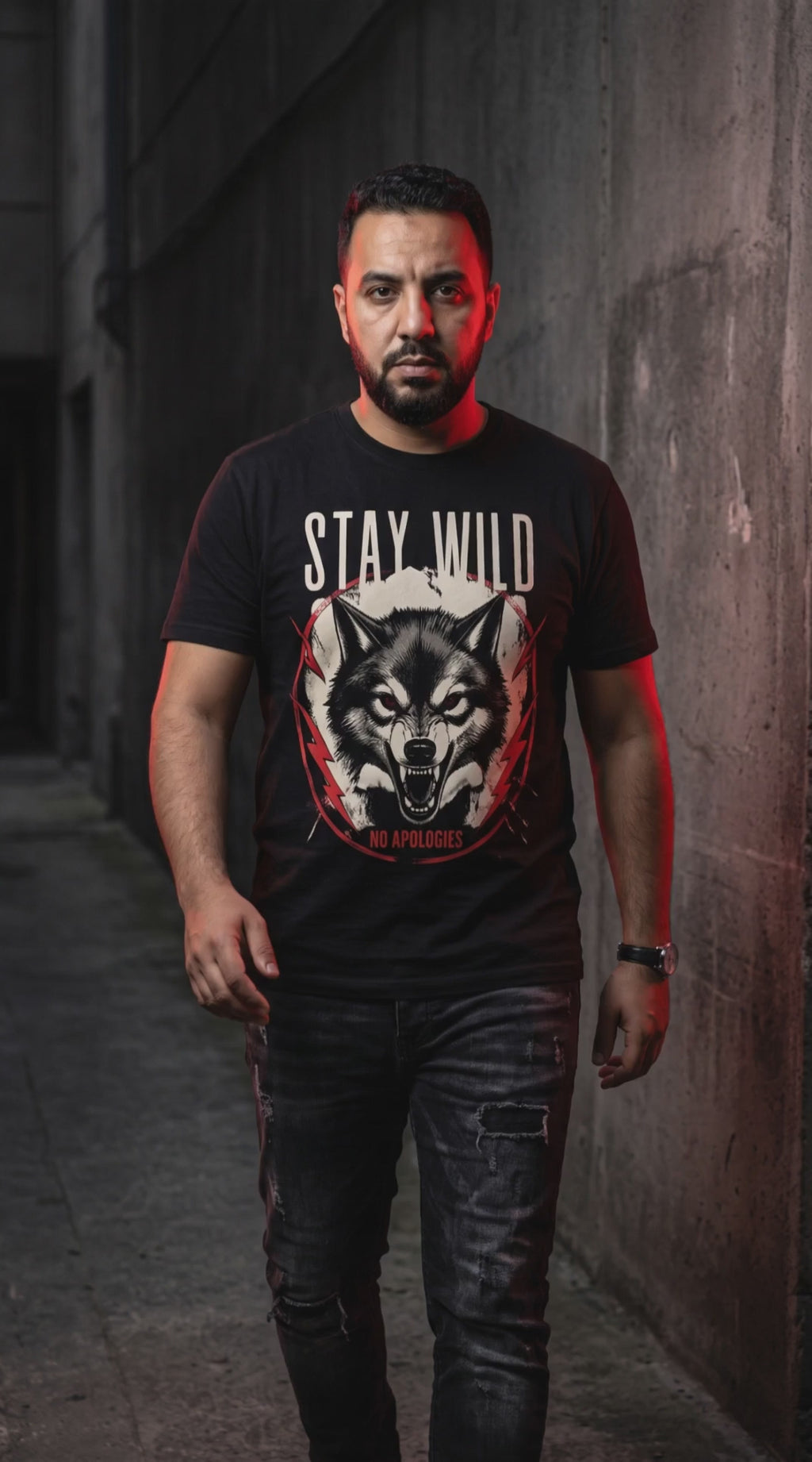 Stay Wild - Wolf