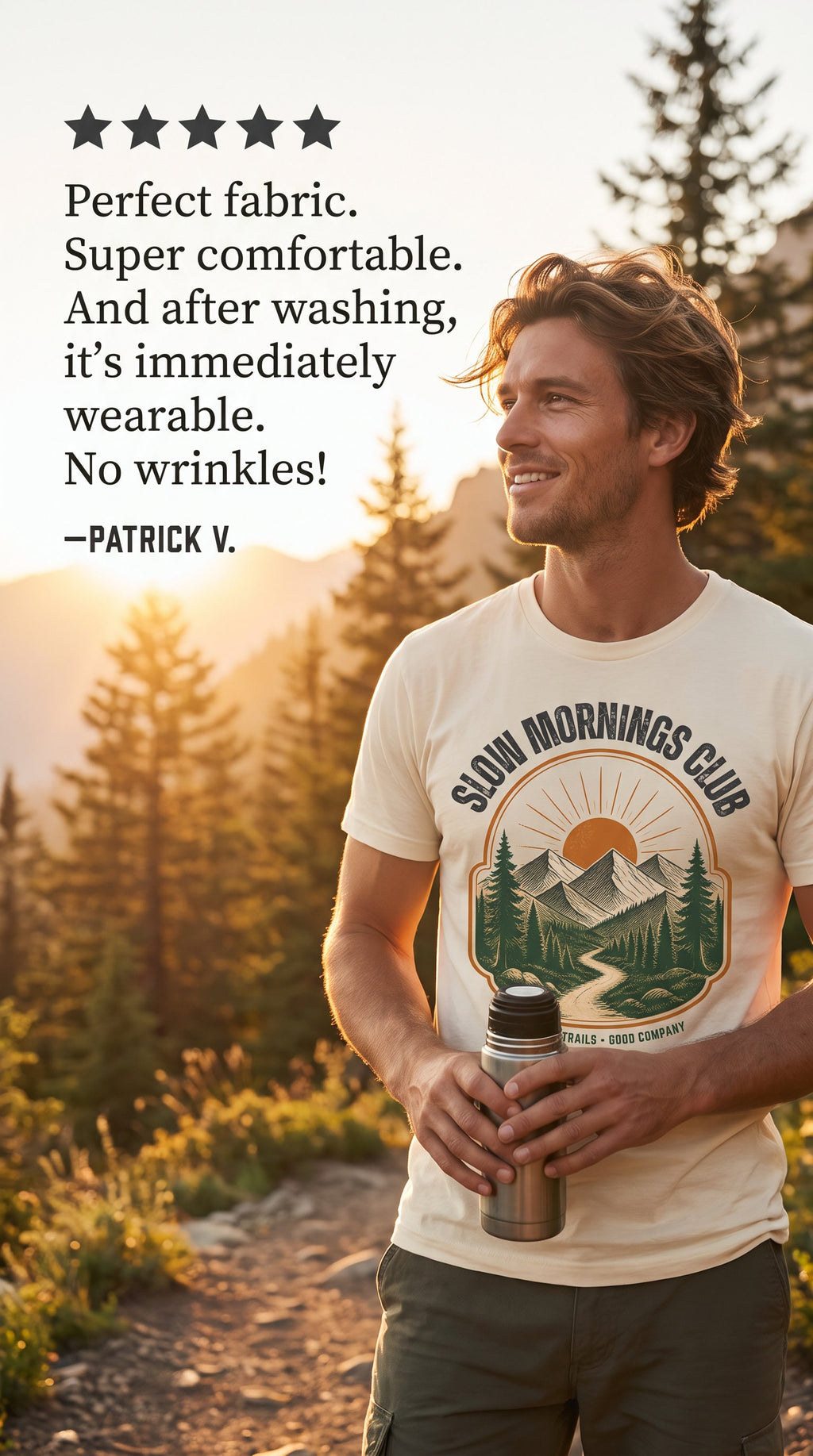 Slow Mornings Club Shirt